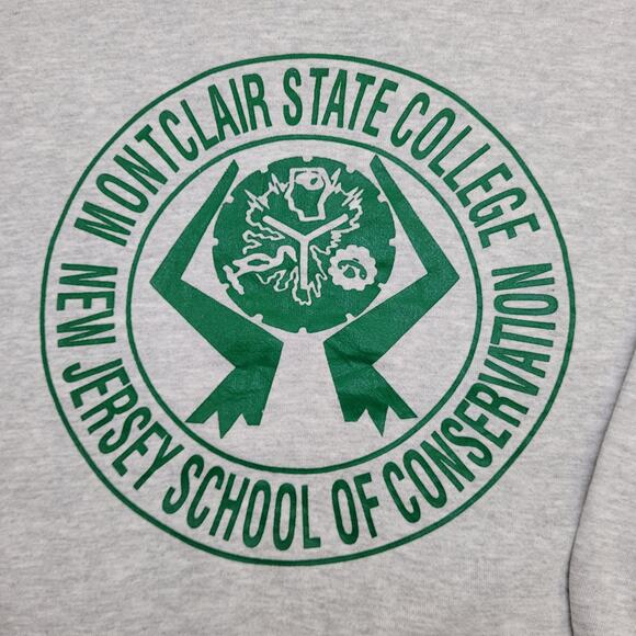 Vintage Montclair University Sweatshirt Womens 2XL 25x24 USA - Picture 8 of 13